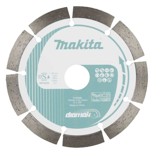 Makita 125mm Diamond Segmented Circular Saw Blade