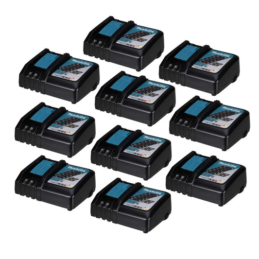 Makita DC18RC/10 Compact Battery Charger (Pack of 10)