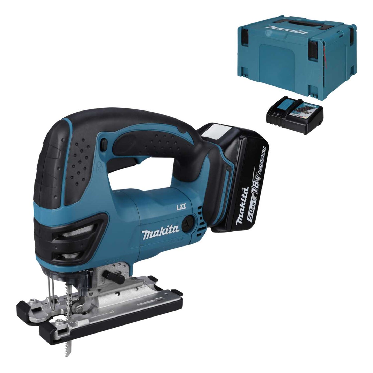 Makita DJV180RT1J 18V LXT Cordless Jigsaw with 1 x 5.0Ah Battery