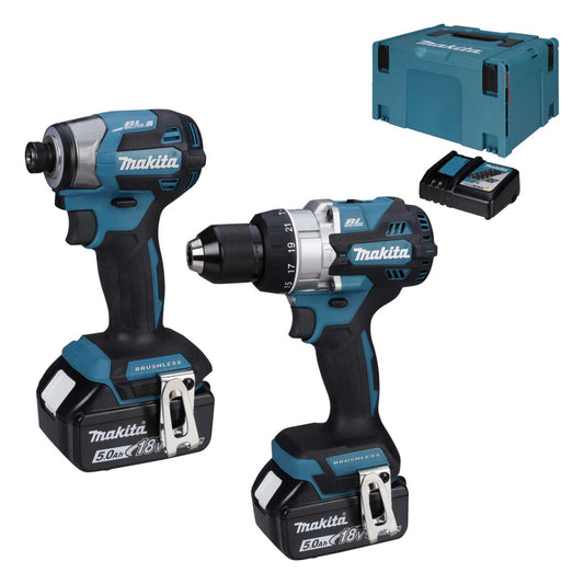 Makita DLX2516TJ 18V LXT Combi Drill and Impact Driver Kit