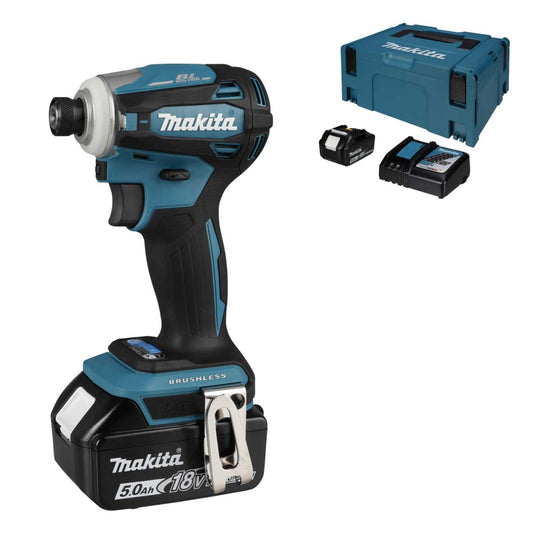 Makita DTD172RTJ 18V LXT Impact Driver with 2 x 5.0Ah Batteries