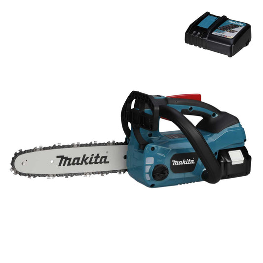 Makita DUC254RT 18V 250mm Top Handle Chainsaw with 1 x 5.0Ah Battery