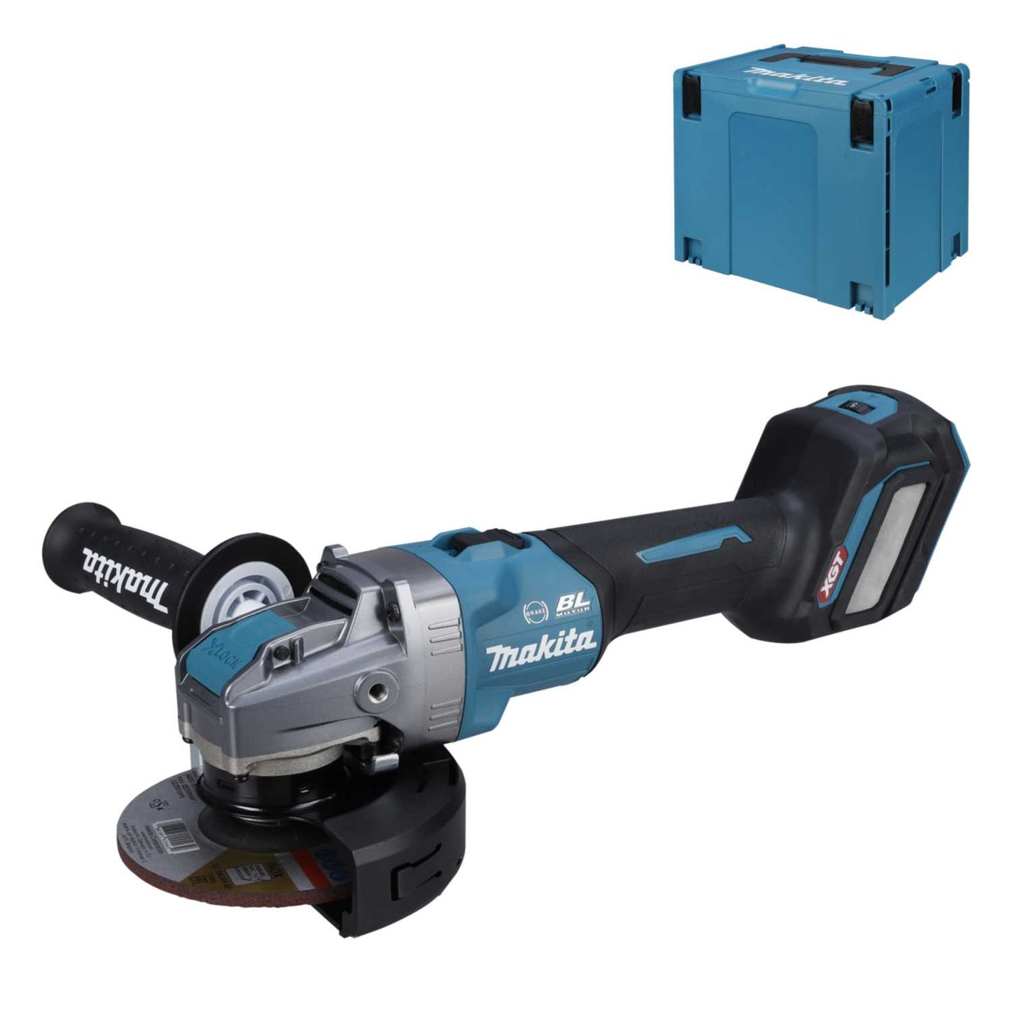 Makita GA041GZ01 40V XGT 125mm Angle Grinder with Slide Switch (Body Only)