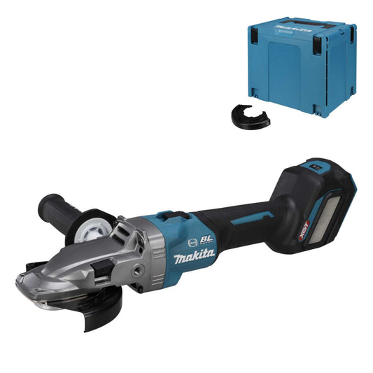 Makita GA055GZ01 40V XGT 125mm Flat Head Angle Grinder with Slide Switch (Body Only)