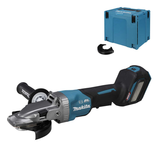 Makita GA056GZ01 40V XGT 125mm Flat Head Angle Grinder with Paddle Switch (Body Only)