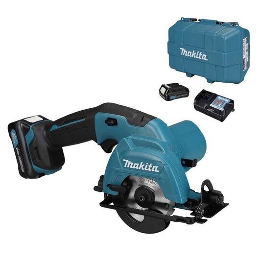 Makita HS301DWAE 12V CZT 85mm Circular Saw with 2 x 2.0Ah Batteries