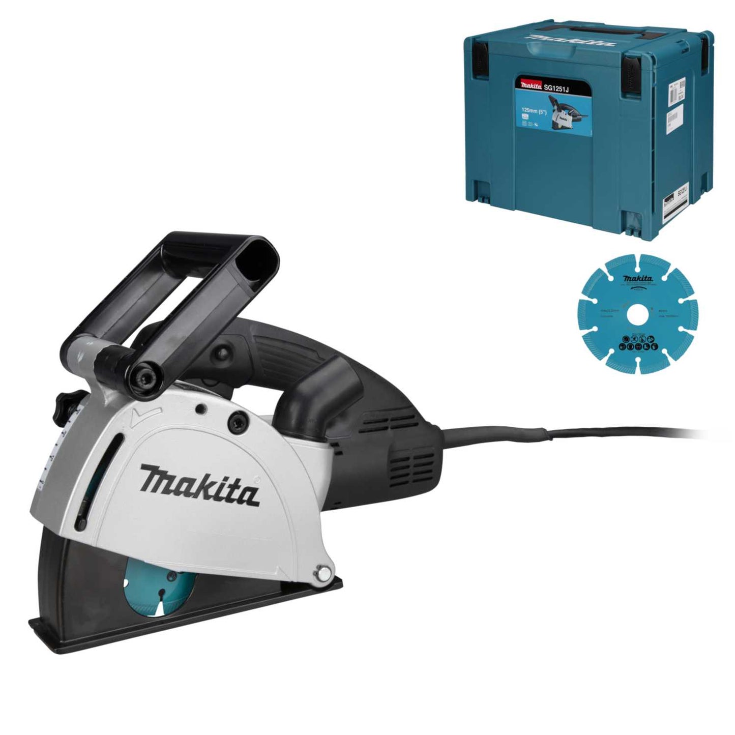 Makita SG1251J/2 125mm Wall Chaser 230V