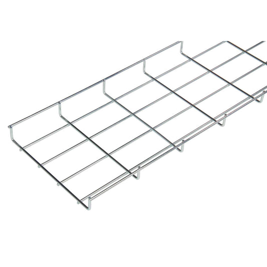 Marco 200mm x 30mm Steel Wire Basket Cable Tray Zinc (3m Length)