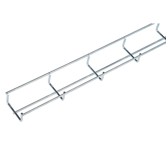Marco 50mm x 30mm Steel Wire Basket Cable Tray Zinc (3m Length)