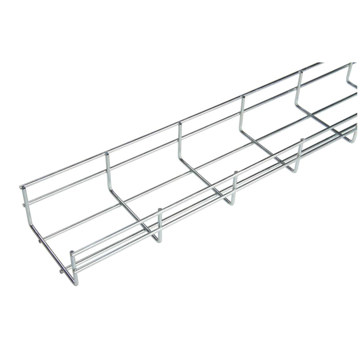 Marco 100mm x 55mm Steel Wire Basket Cable Tray Zinc (3m Length)