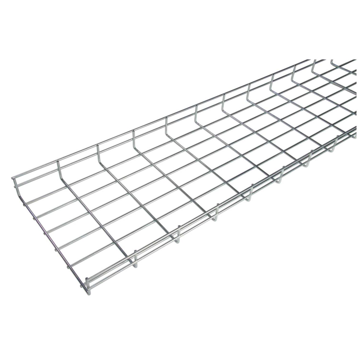 Marco 300mm x 55mm Steel Wire Basket Cable Tray Zinc (3m length)