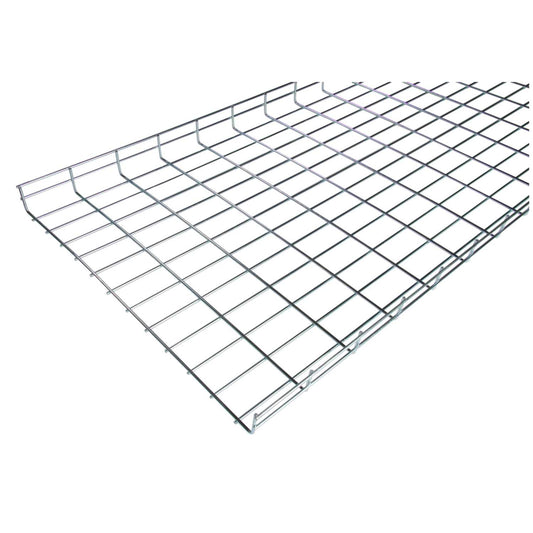 Marco 600mm x 55mm Steel Wire Basket Cable Tray Zinc (3m Length)