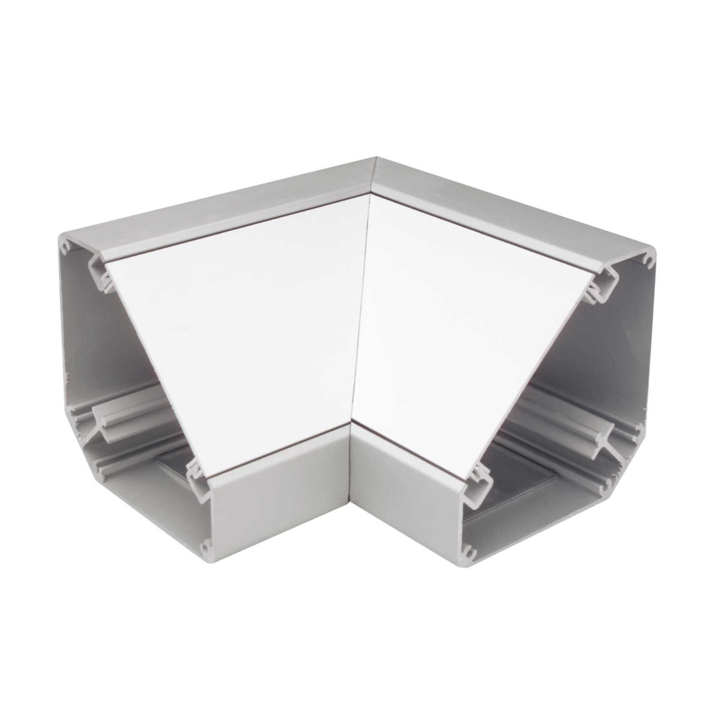 Internal Angle for Bench Trunking White (Sold in 1's)