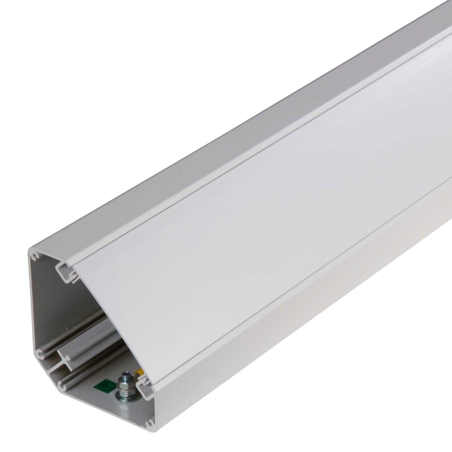Marco Bench Trunking White Powder Coated Body UPVC Lid (2m Length)