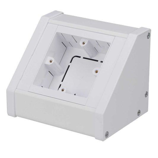 1 Gang Bench Trunking Unit White Powder Coated (Sold in 1's)