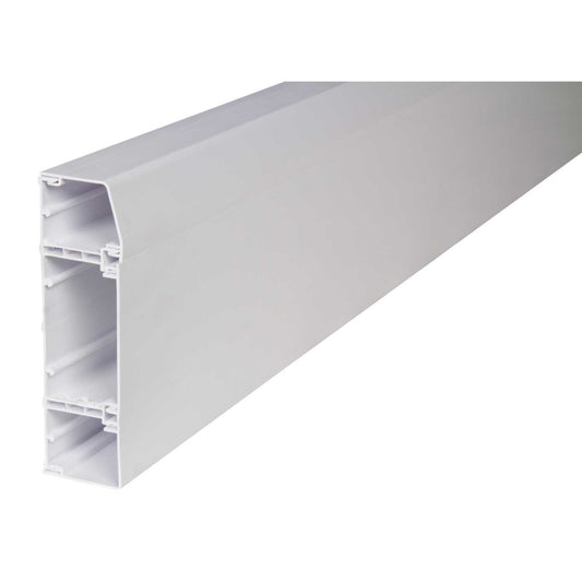 Marco Apollo Skirting 170mm x 50mm 3 Compartment Trunking (3m Length)