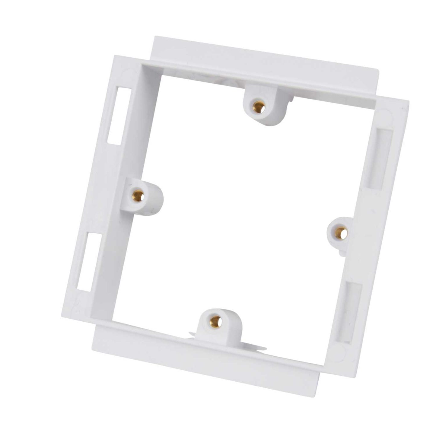 1 Gang Frame for Trunking White (Sold in 1's)