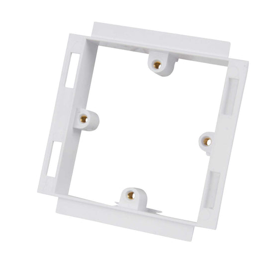 1 Gang Frame for Trunking White (Sold in 1's)