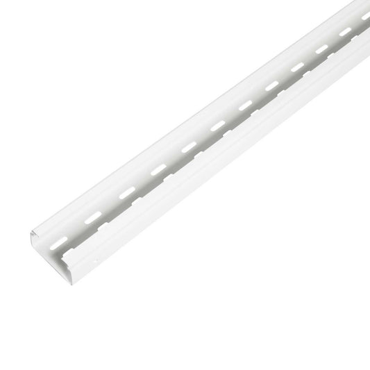 Marshall Tufflex 100mm x 60mm Perforated PVC Cable Tray (3m Length)