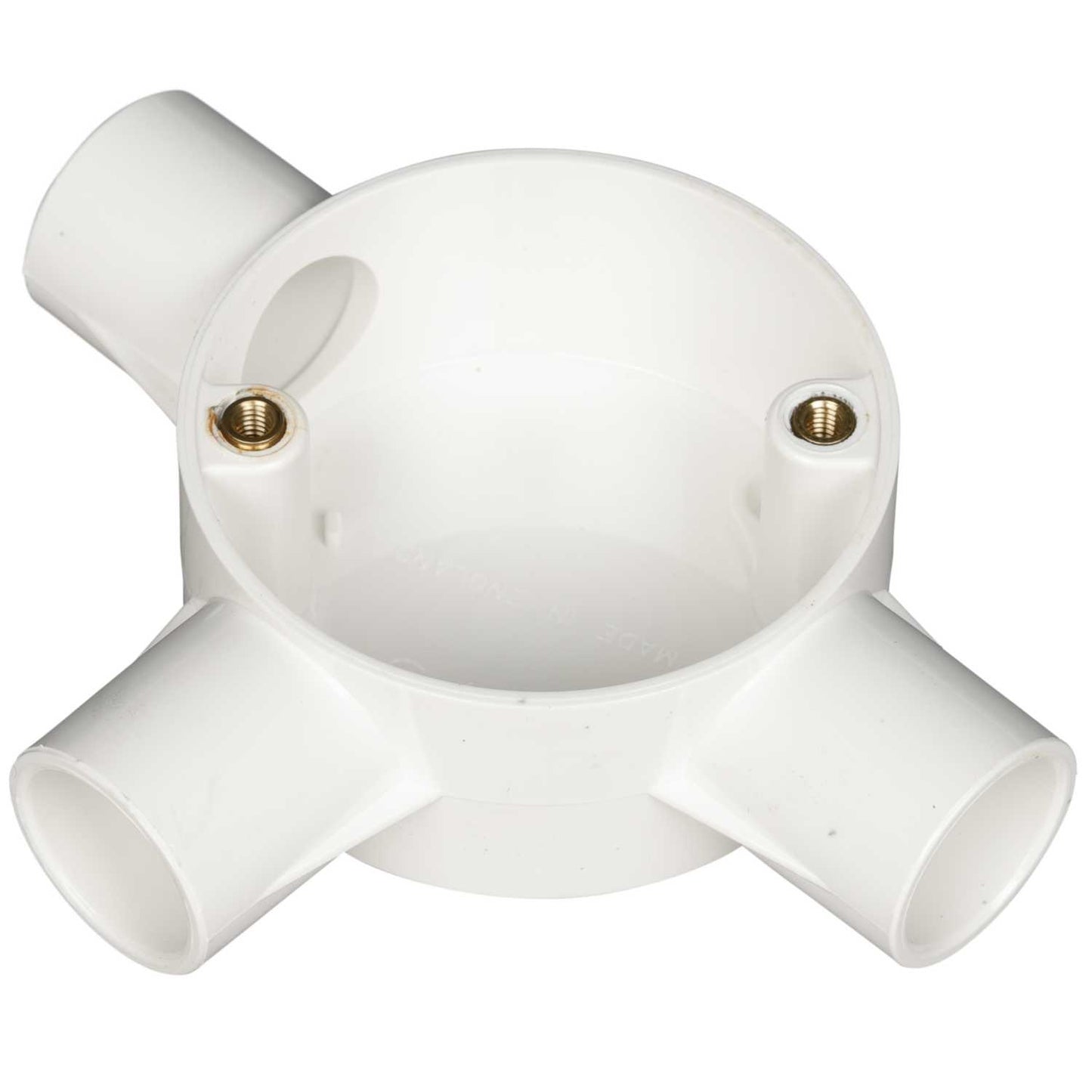 20mm Supertube Lsoh Conduit Tee Box White (Sold in 1's)