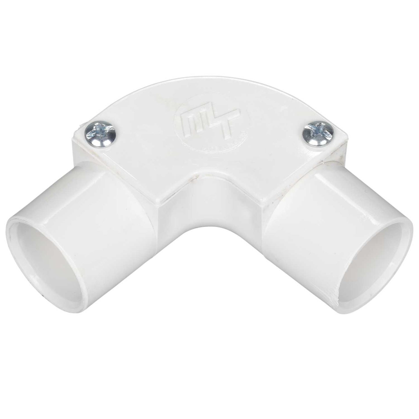 20mm Supertube Lsoh Inspection Elbow White (Sold in 1's)
