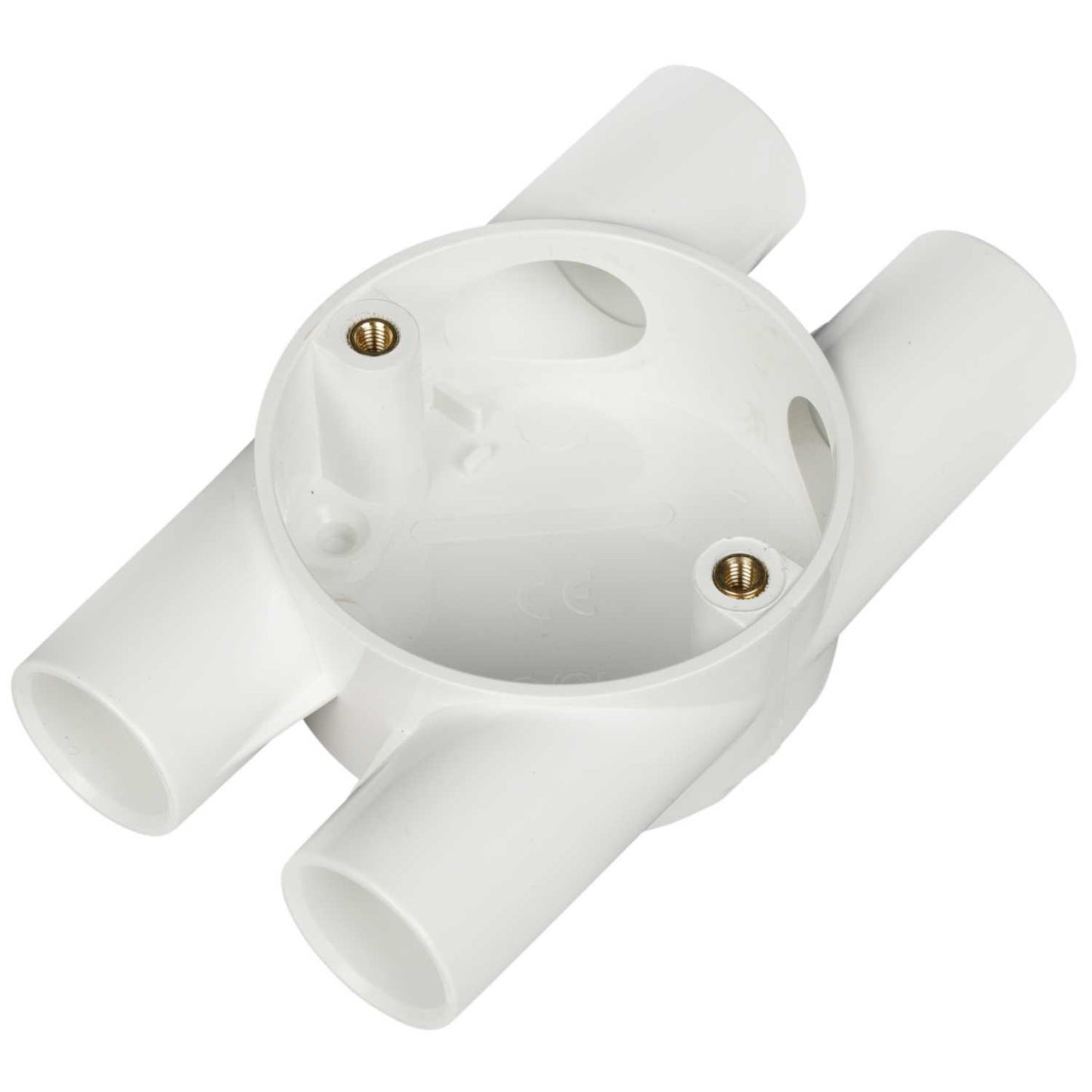 20mm PVC Conduit H Box White (Sold in 1's)