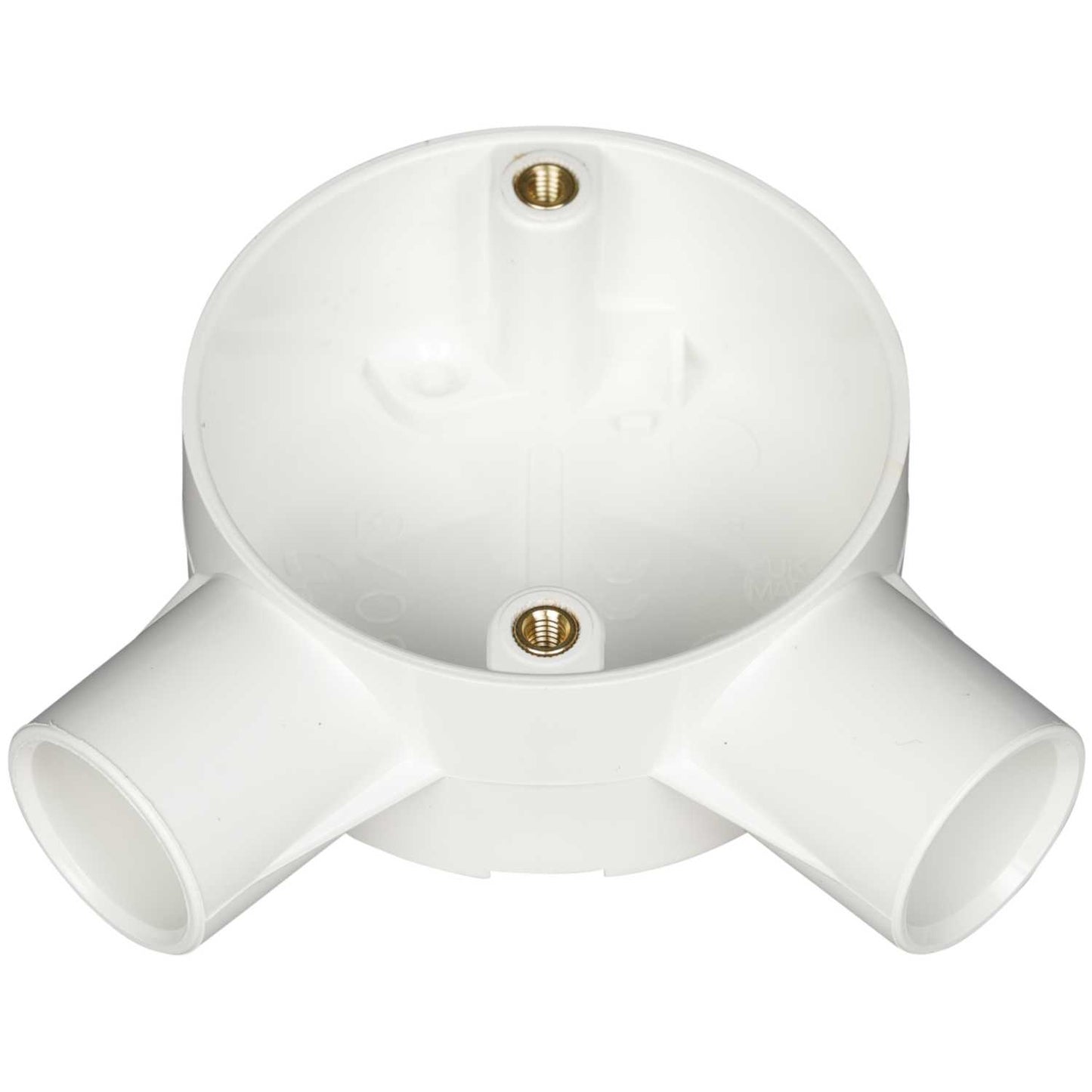 20mm PVC Conduit Angle Box White (Sold in 1's)
