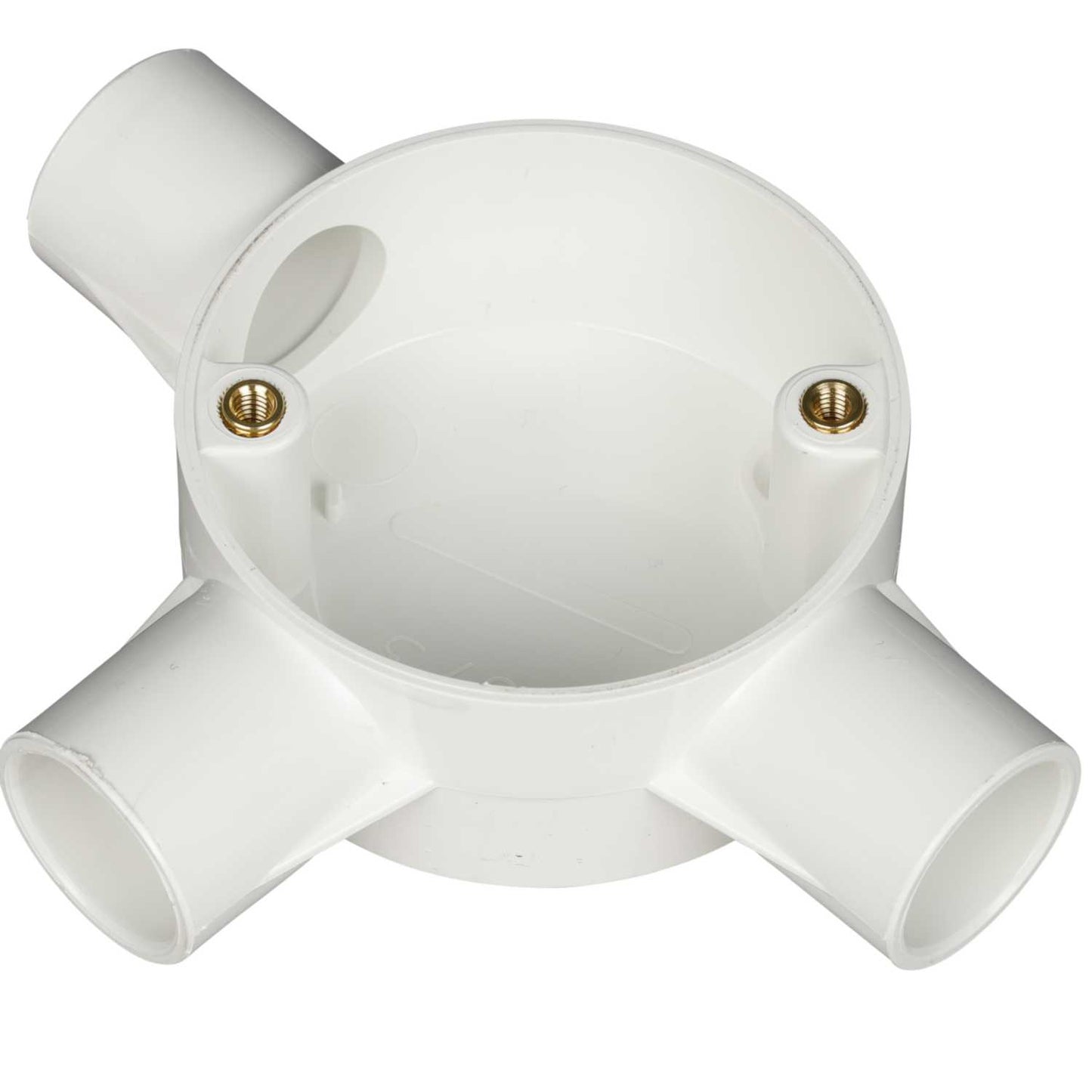 20mm PVC Conduit Tee Box White (Sold in 1's)