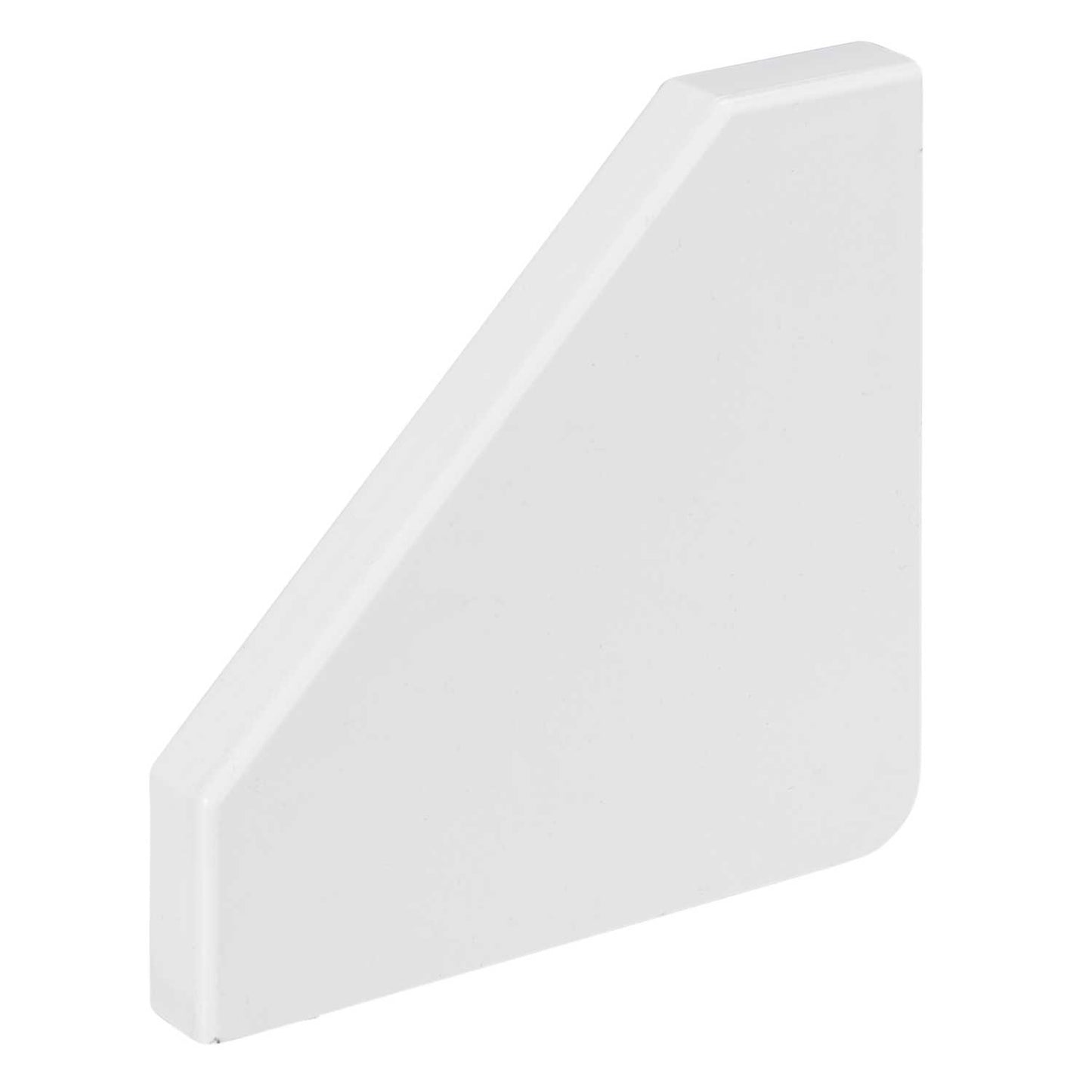 105mm x 105mm Single End Cap White (Sold in 1's)