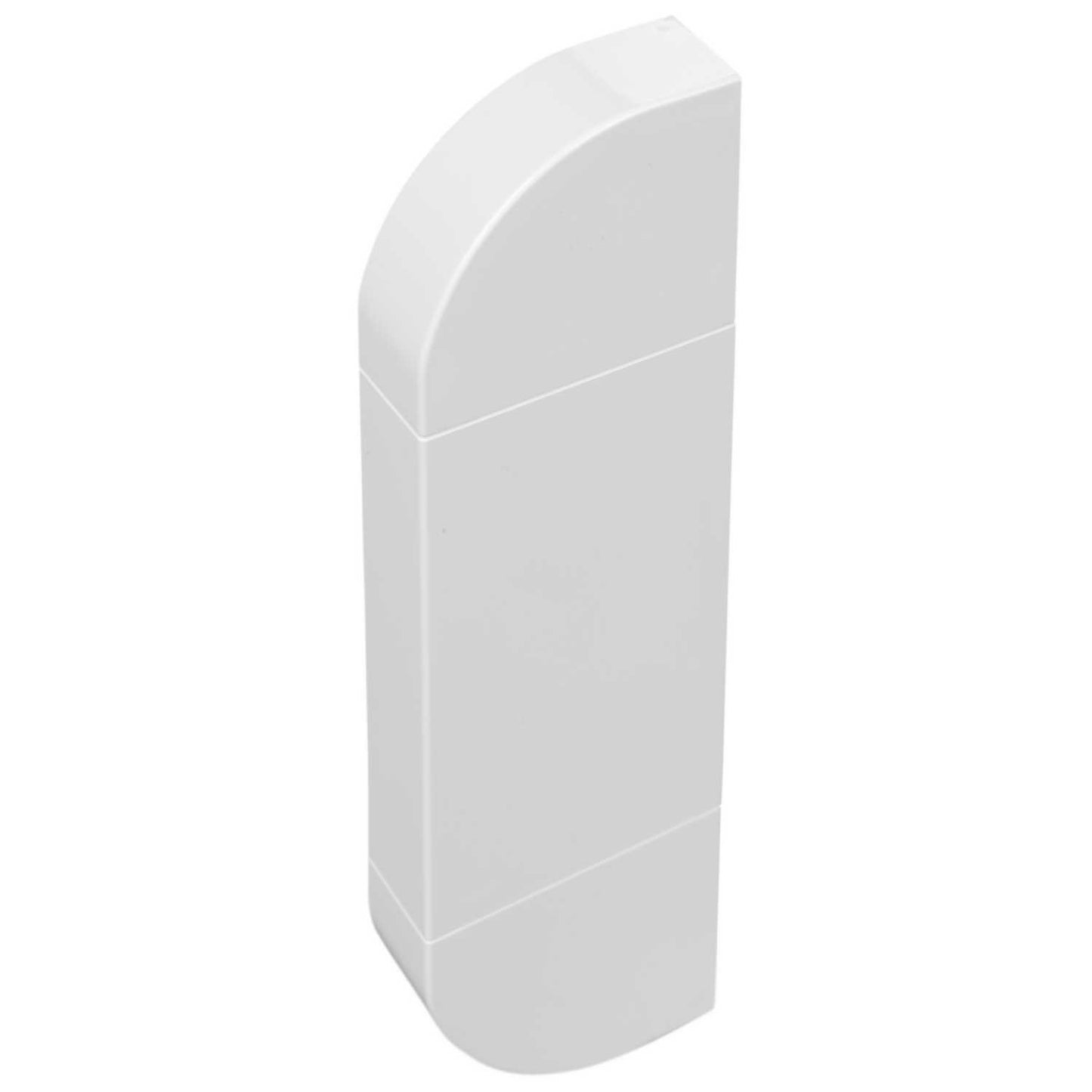 Sterling Bio Curve Profile 1 End Cap White (Sold in 1's)