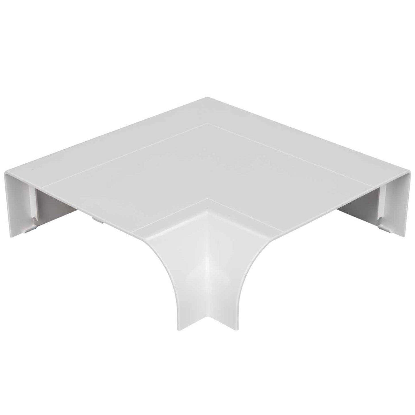 Sterling Curve Profile 2 Flat Angle Up Cover White (Sold in 1's)