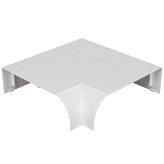 Sterling Curve Profile 2 Flat Angle Up Cover White (Sold in 1's)