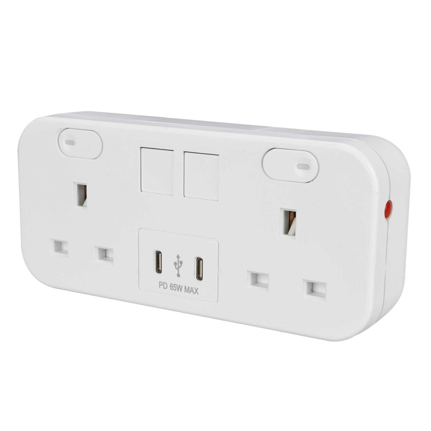 Marshall Tufflex Desktop Module 2 x Power Sockets / 1 x USB-C / 1 x USB-A and 2 x 65W USBs White