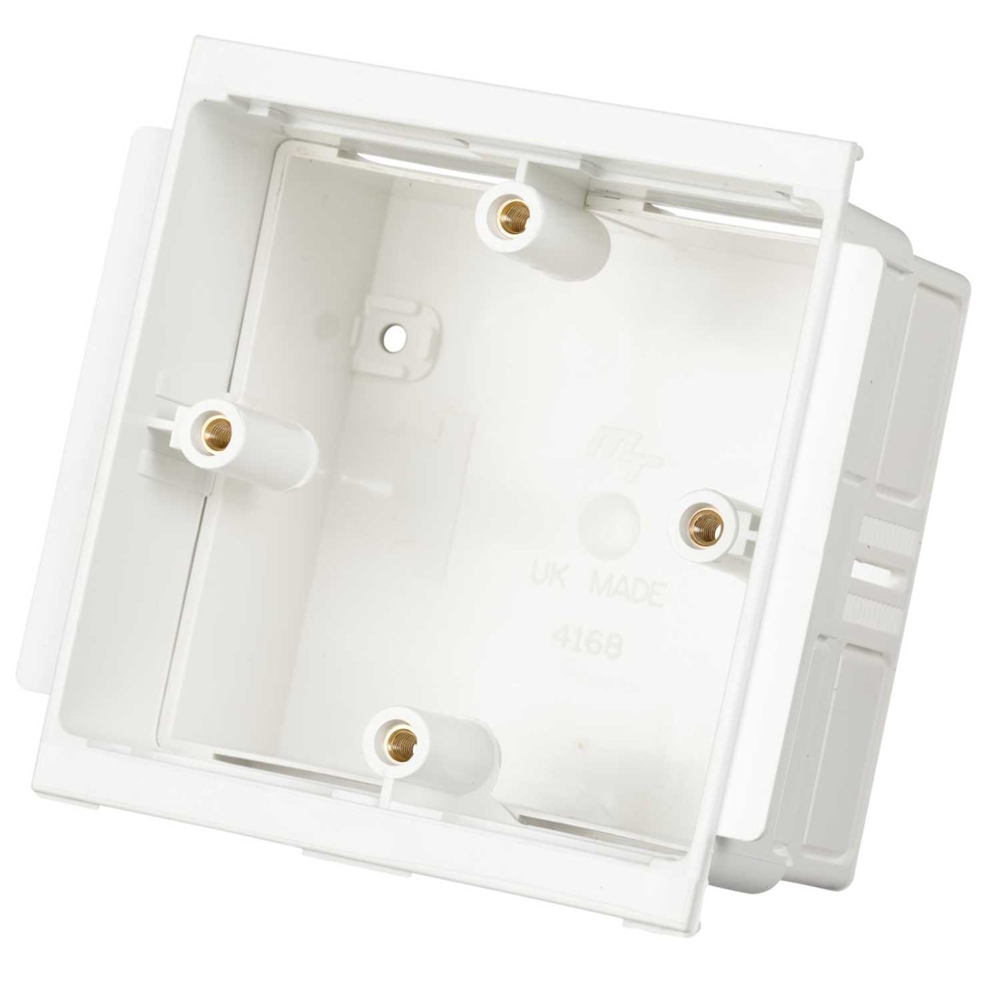 1 Gang 32 - 40mm Adjustable Box White (Sold in 1's)