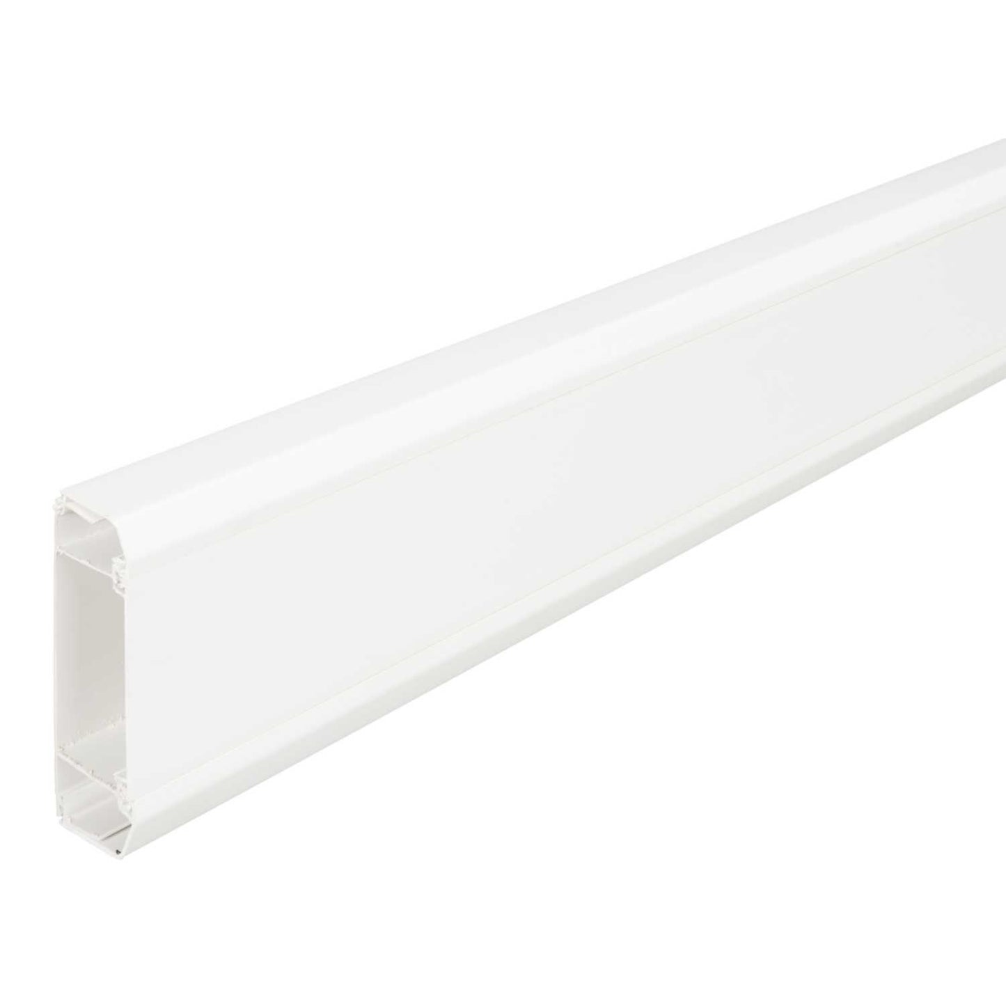 Marshall Tufflex Sterling Compact 140mm x 50mm Dado Trunking White (3m Length)
