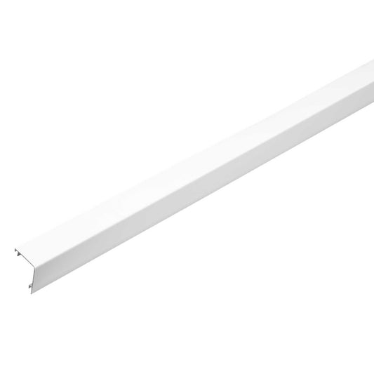 Marshall Tufflex Sterling Square Trunking Cover White (3m Length)