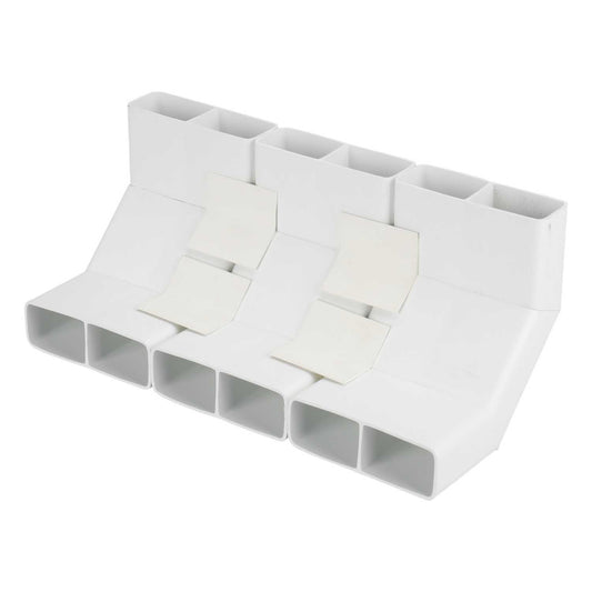 Marshall Tufflex 90° PVC Riser for In-Screed Flooring Trunking