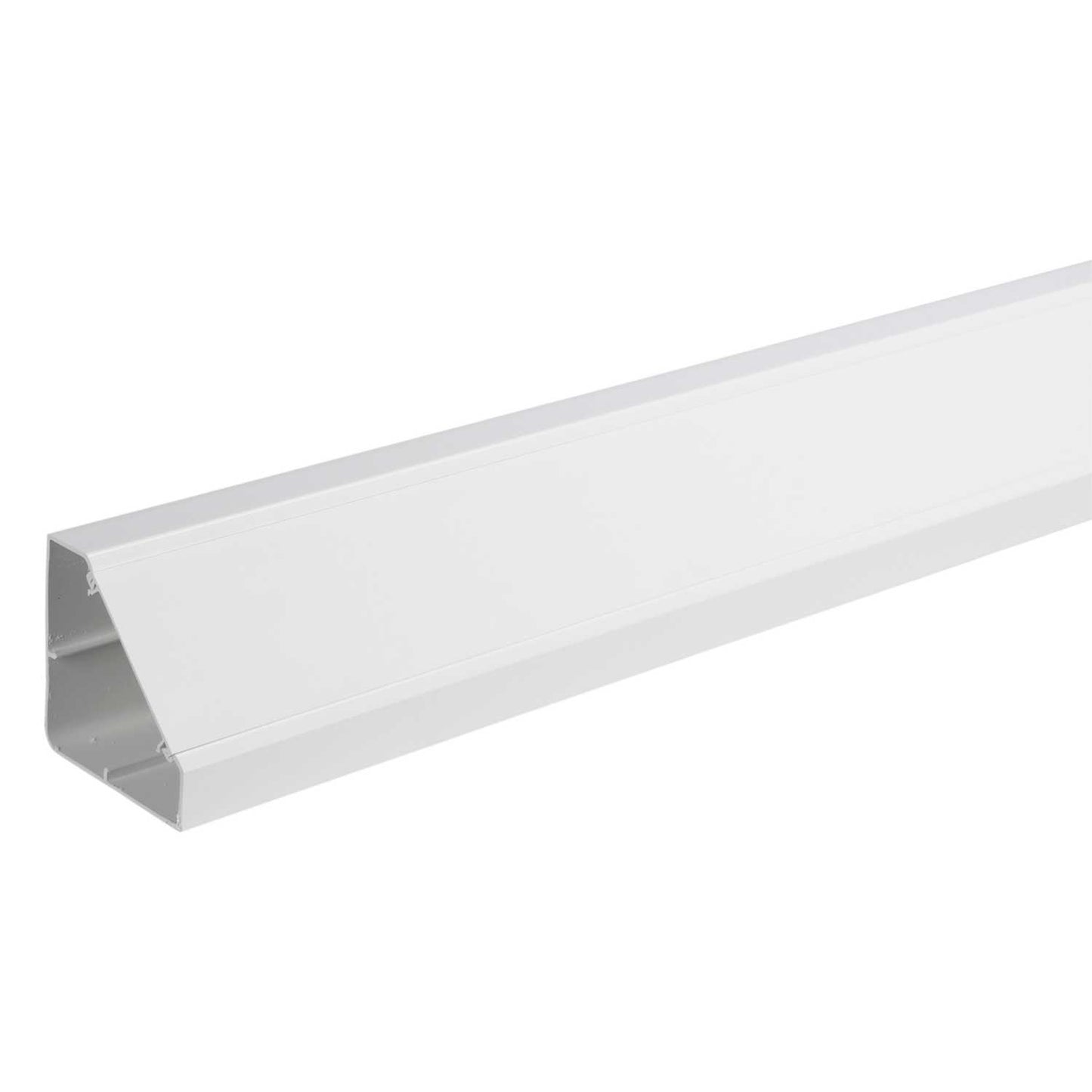 Marshall Tufflex 105mm x 105mm PVC Bench Trunking White (3m Length)