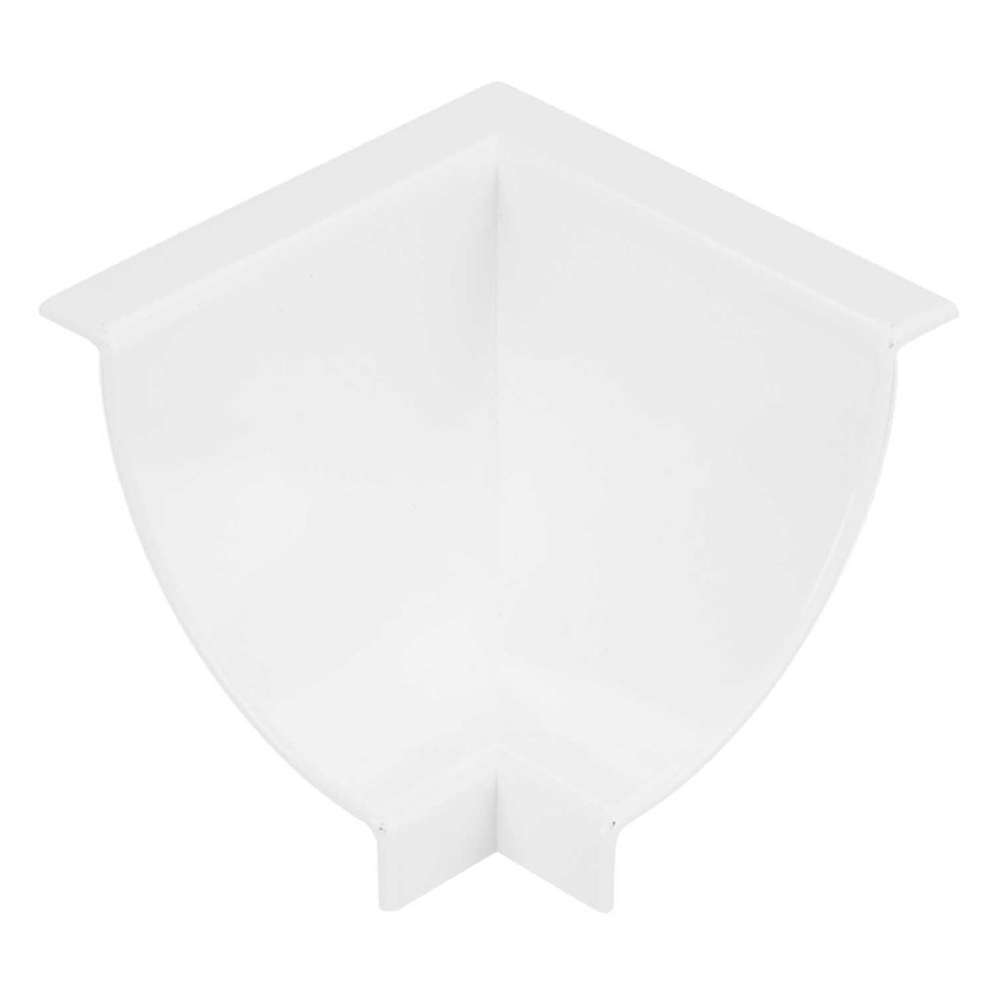50mm x 50mm Internal Bend White Cornice Trunking (Sold in 1's)