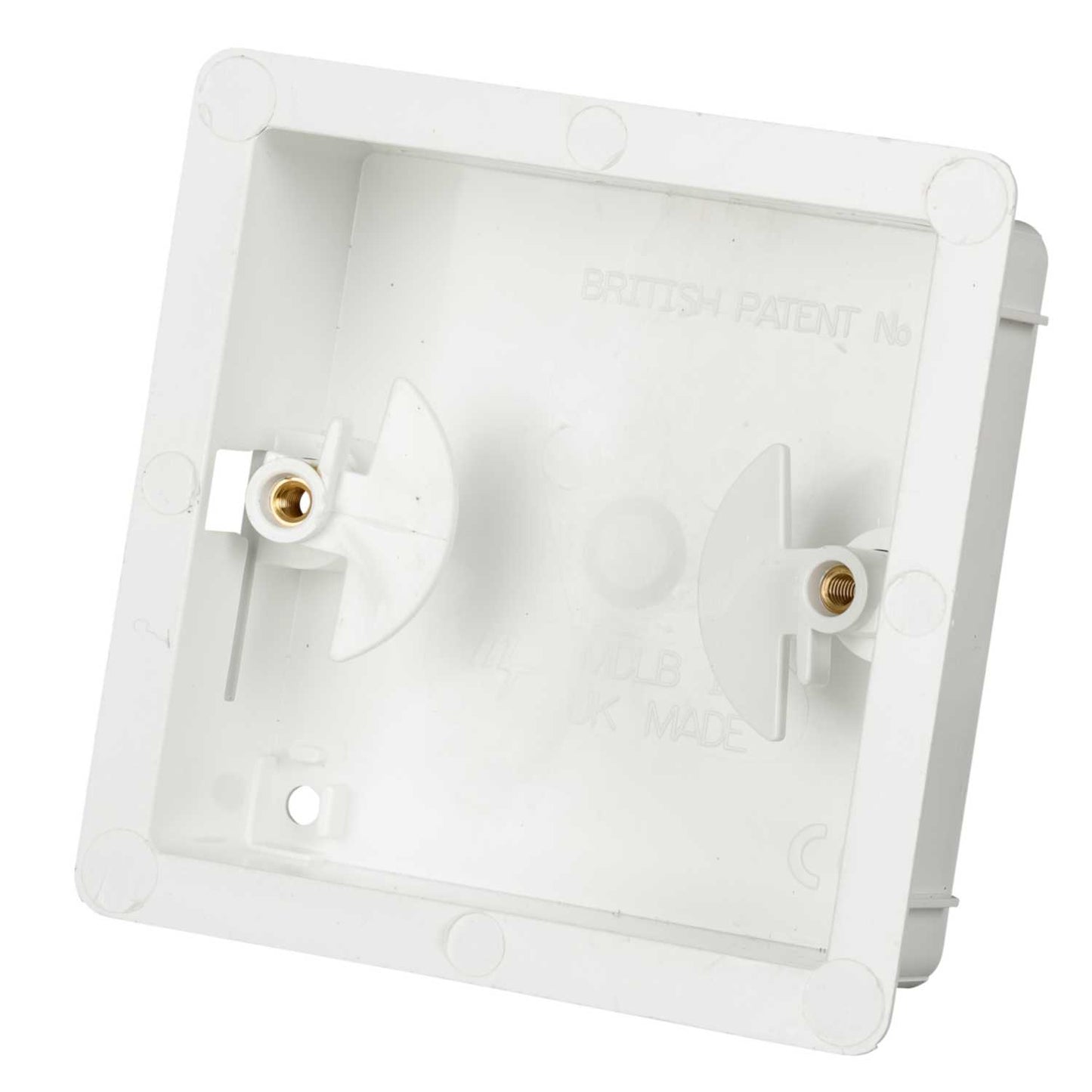 1 Gang Dry Lining Box 25mm White (Sold in 1's)
