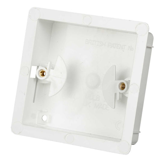 1 Gang Dry Lining Box 25mm White (Sold in 1's)