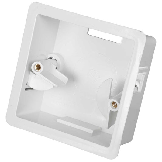 1 Gang Dry Lining Box 34mm White (Sold in 1's)