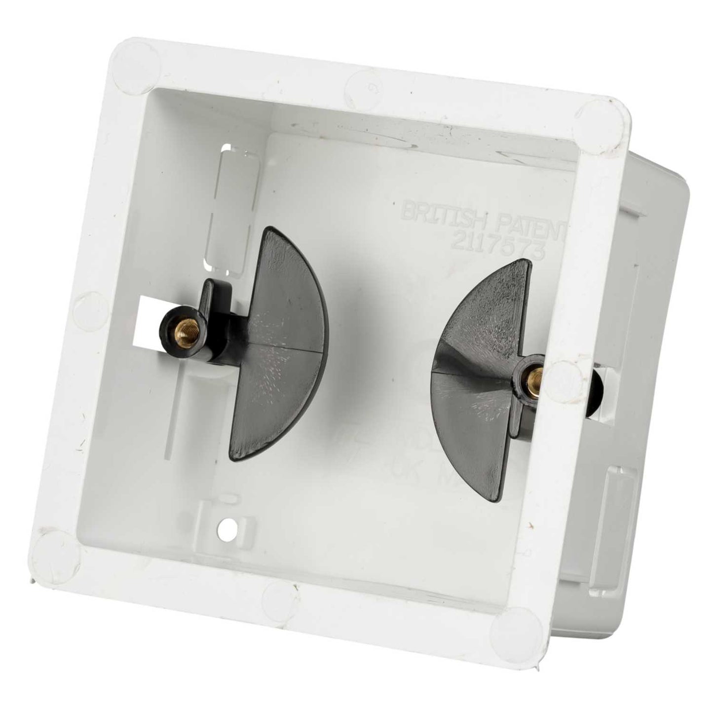 1 Gang 46mm Dry Lining Box White (Sold in 1's)