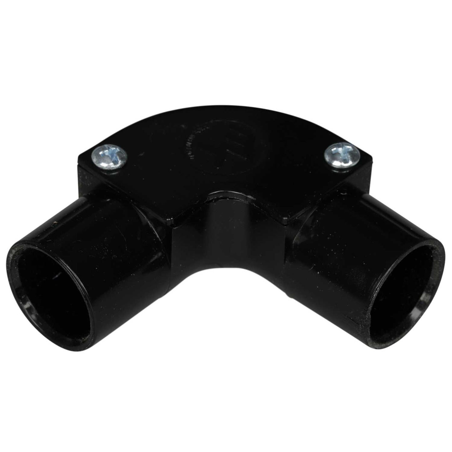 20mm PVC Conduit Inspection Elbow Black (Sold in 1's)