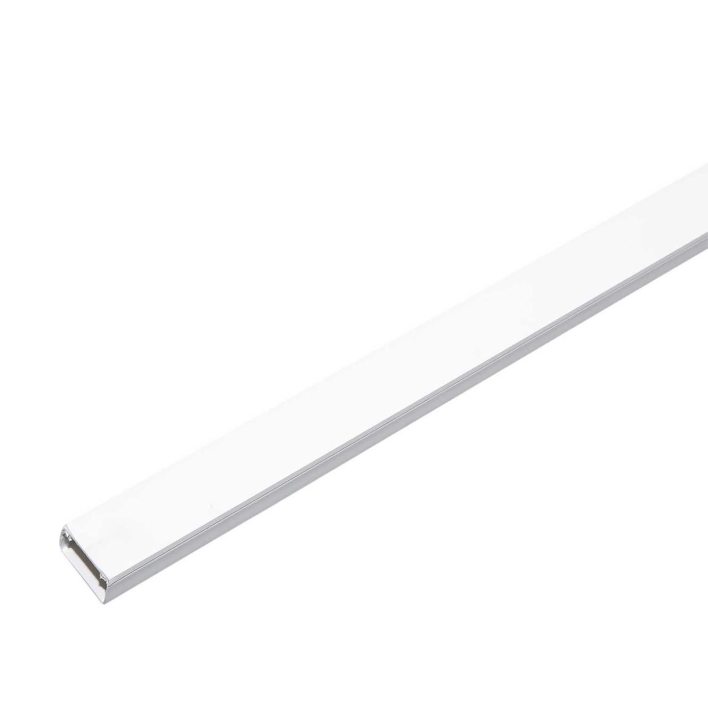 Marshall Tufflex 38mm x 25mm PVC Self Adhesive Mini Trunking White (2.4m Length)