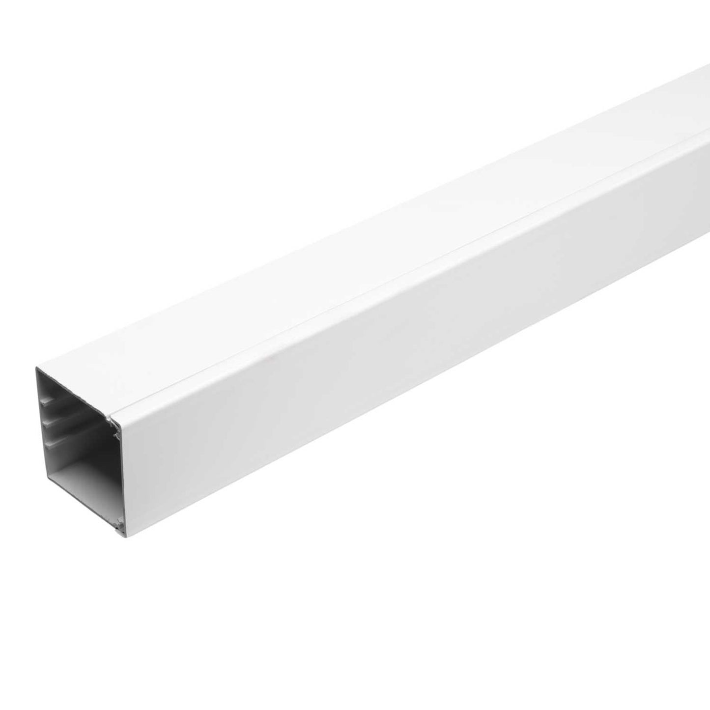 Marshall Tufflex 150mm x 150mm PVC Maxi Trunking White (3m Length)