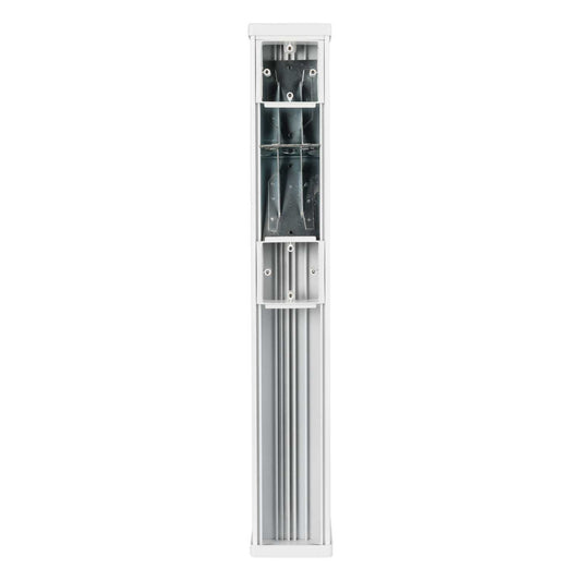 Marshall Tufflex 685mm Power Post Square Double-Sided White