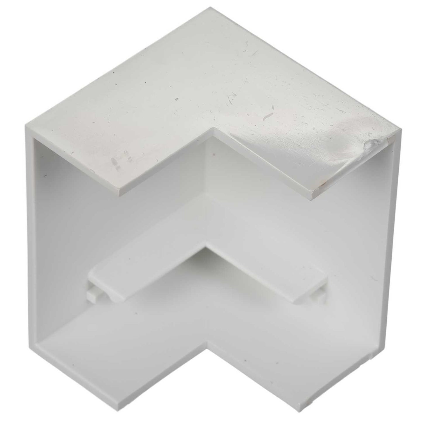 Mini Trunking External Bend White (Sold in 1's)
