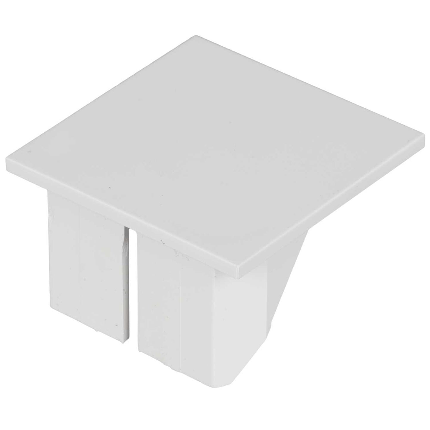 Mini Trunking End Cap White (Sold in 1's)