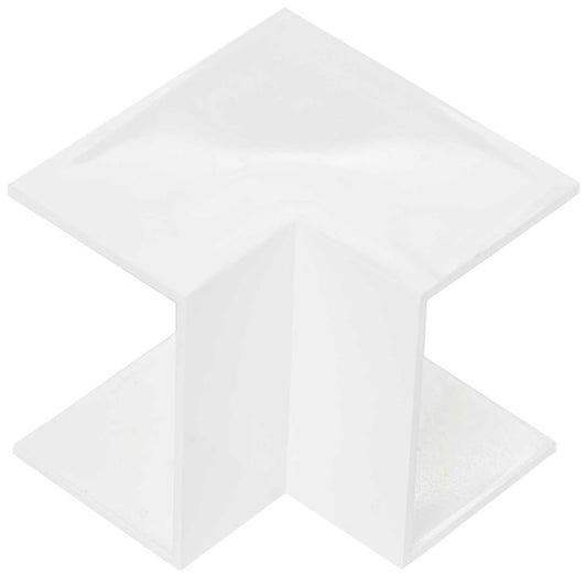Mini Trunking Internal Bend White (Sold in 1's)